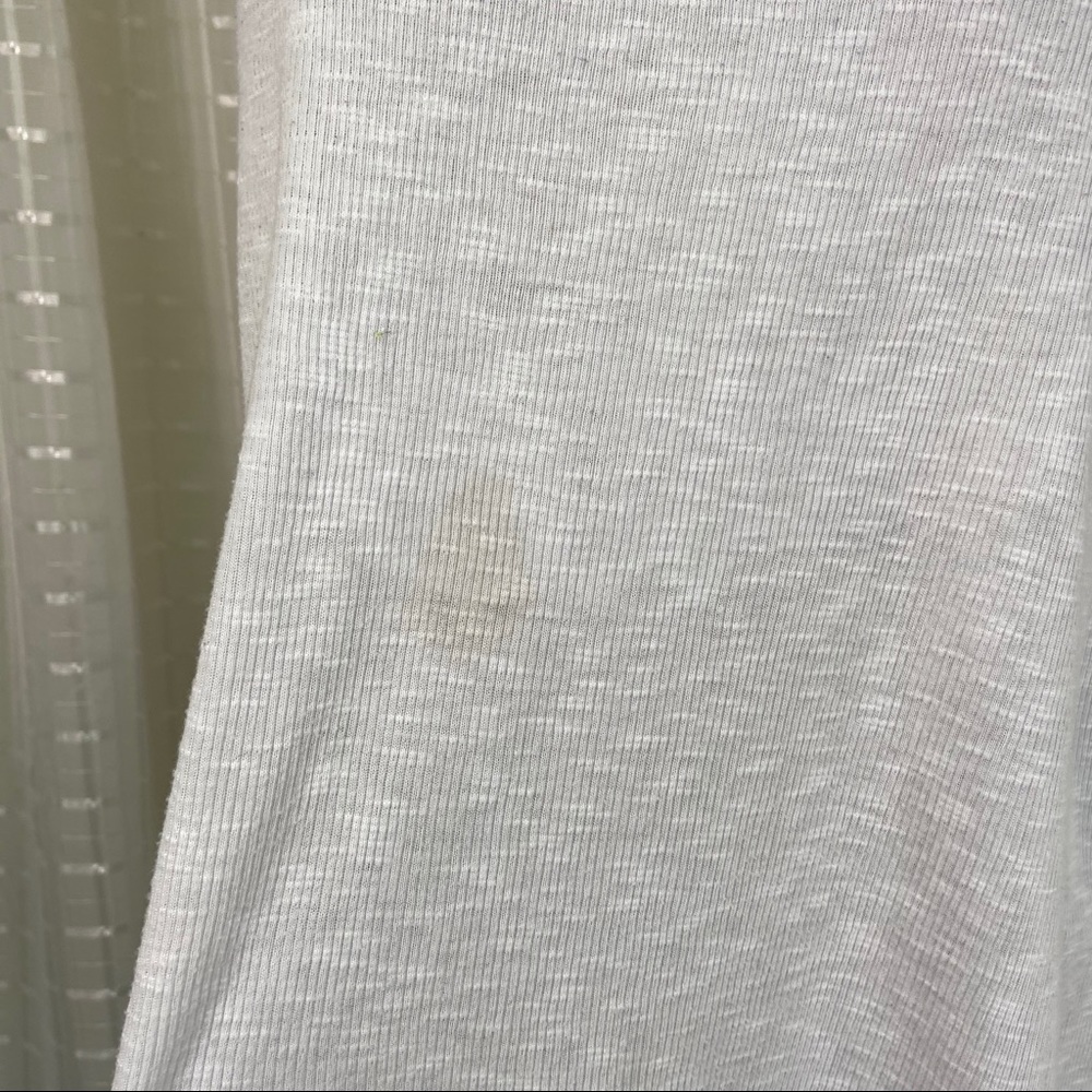 Free People White Racetrack Rib tank M/M - Picture 10 of 11
